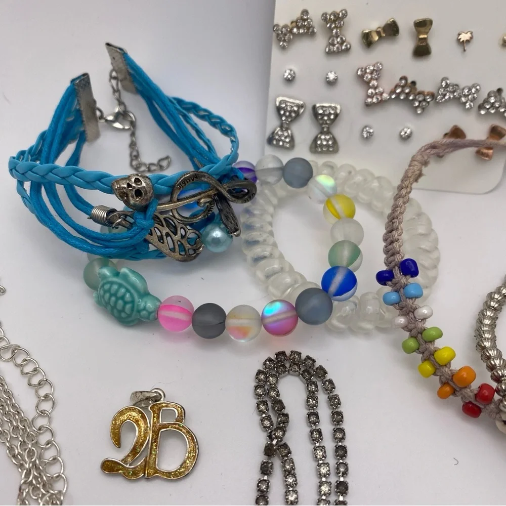 Charming Charlie Teen Jewelry Set with 9 NWT Earrings, Necklaces & Bracelets